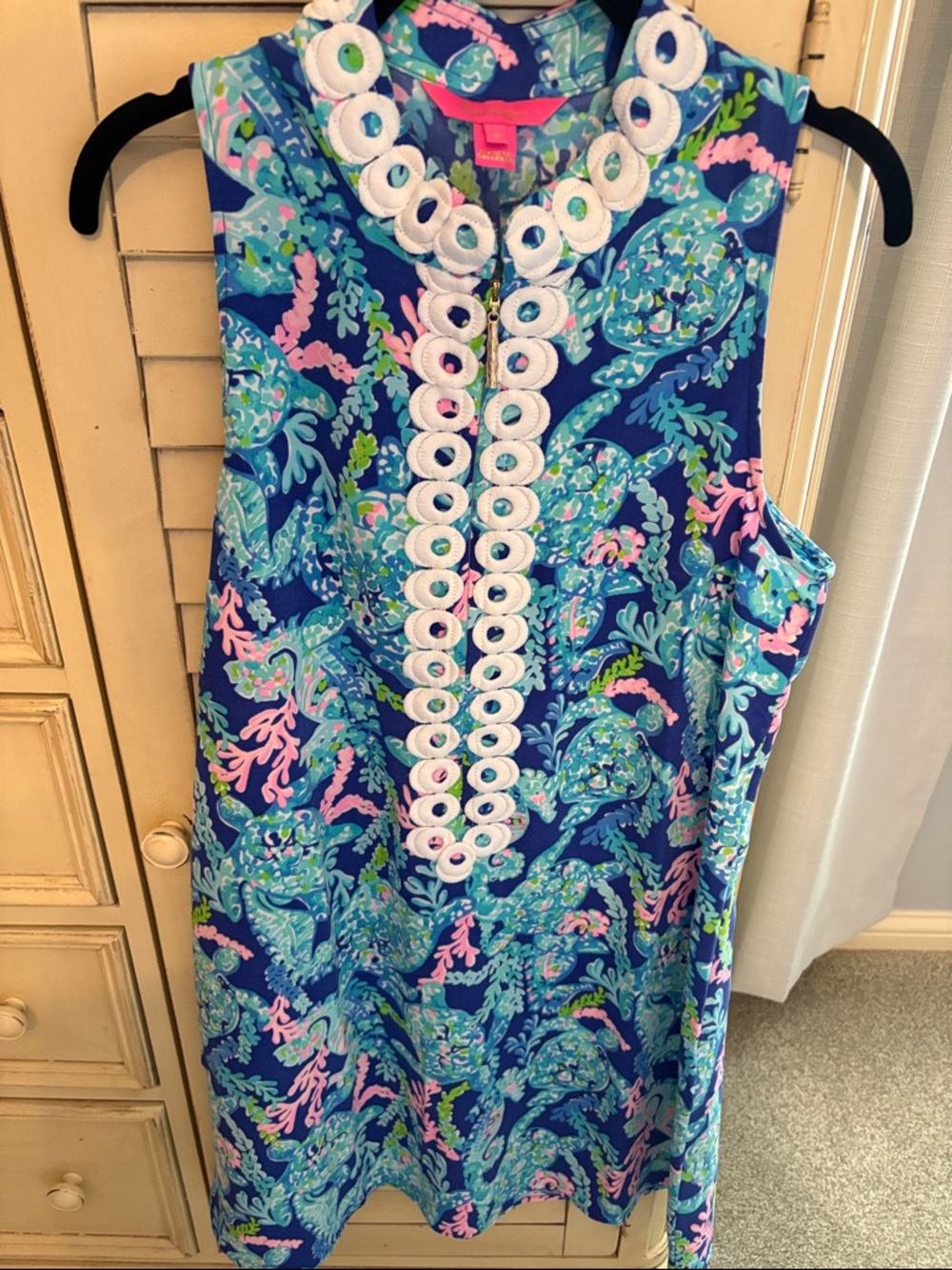Lilly Pulitzer Jane Lace in Corsica Blue